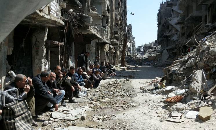 مخيم اليرموك للاجئين الفلسطينيين