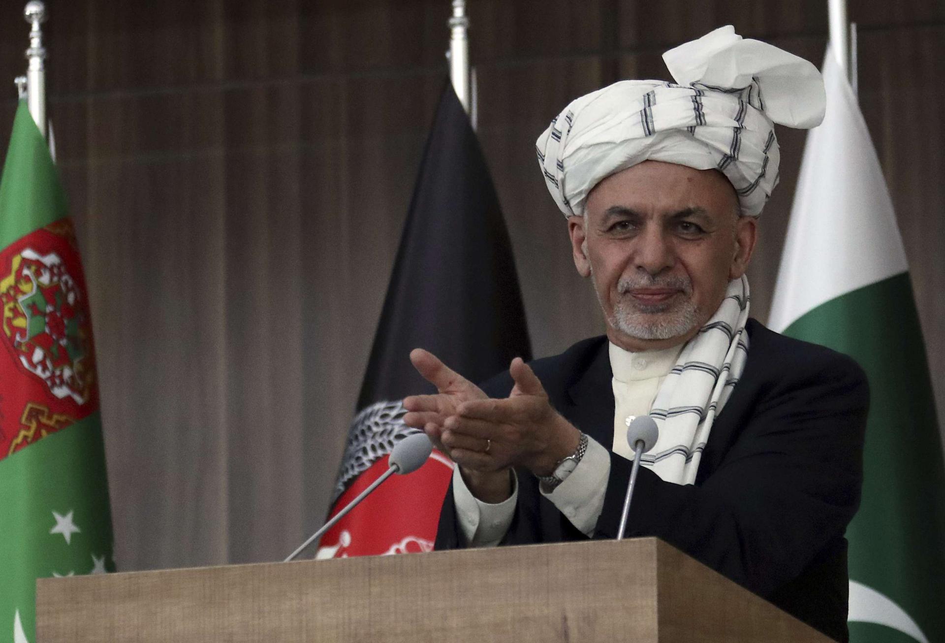 الرئيس الأفغاني اشرف غني 