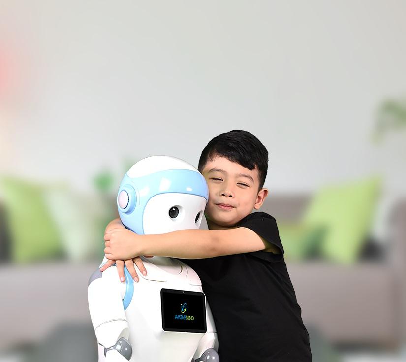 تربية وتعليم وتسلية مع روبوت للأطفال
