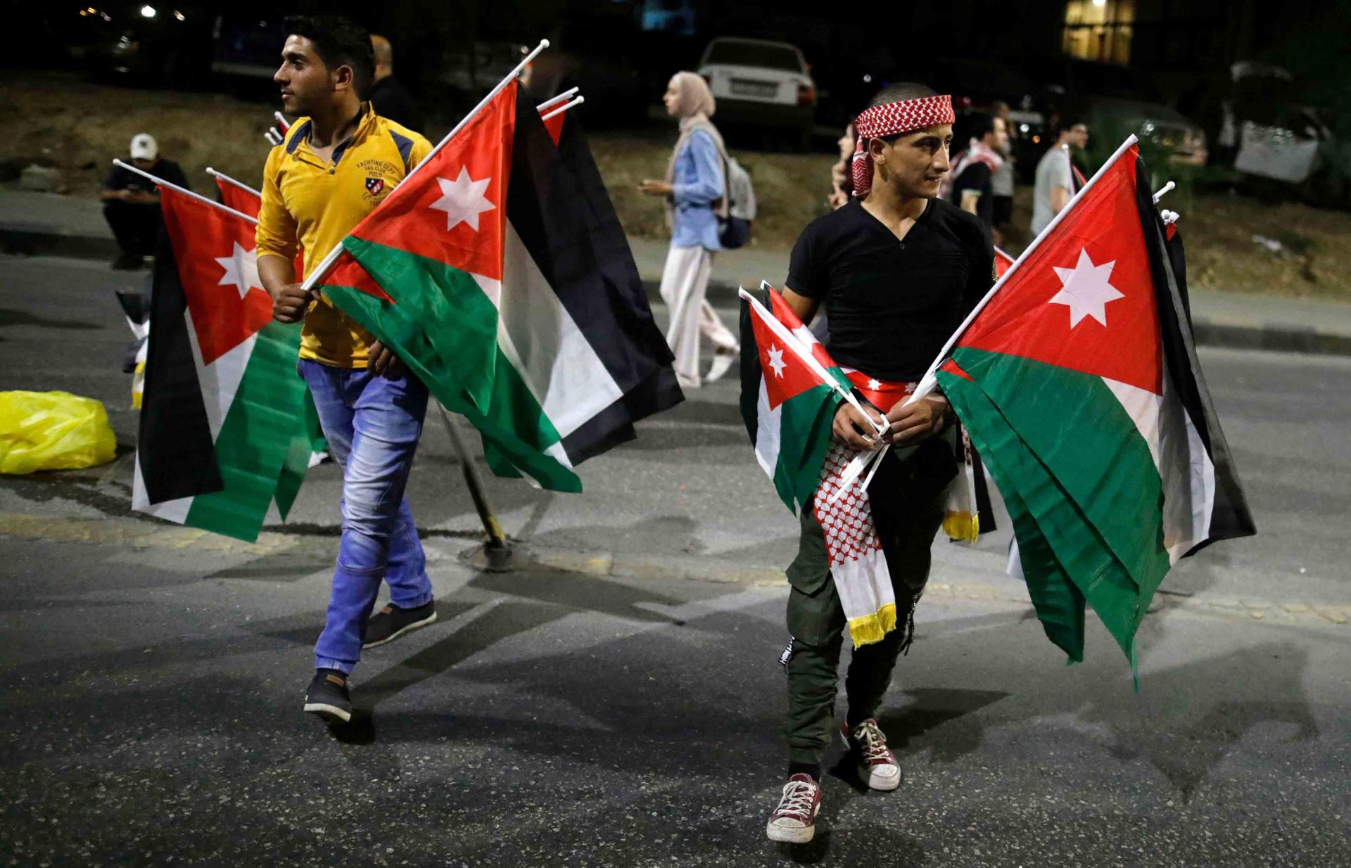 مراقبة الوضع في الأردن