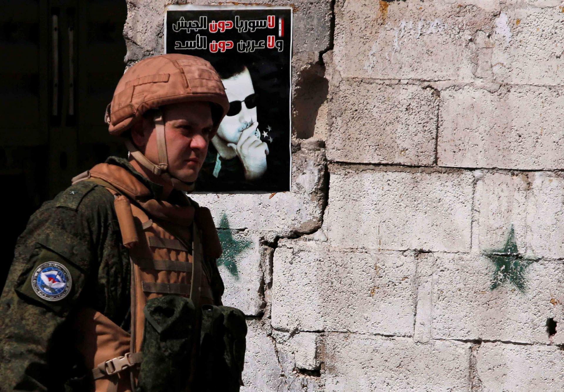 ارتباك حلفاء الاسد