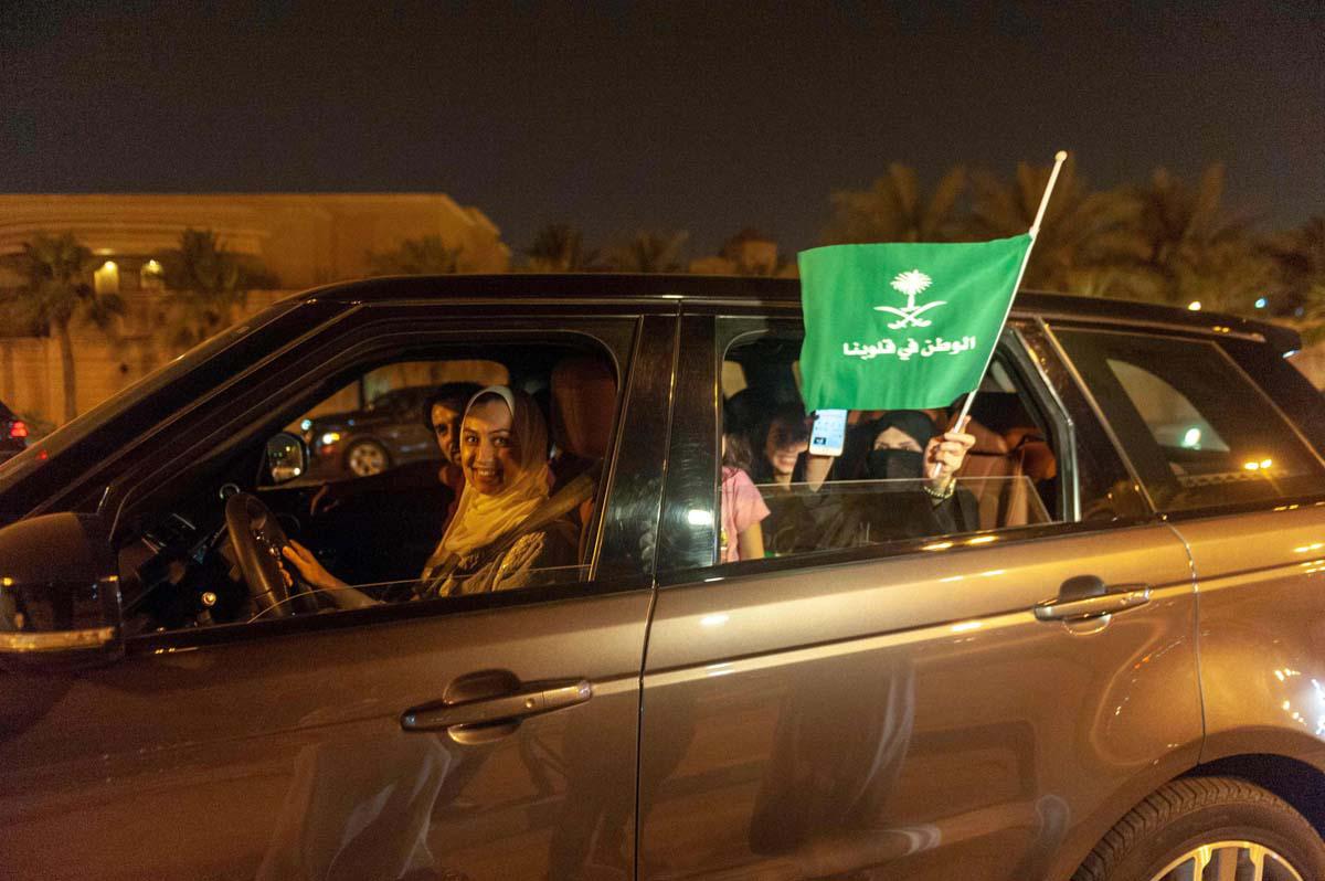 قيادة ناعمة على الطرقات في السعودية