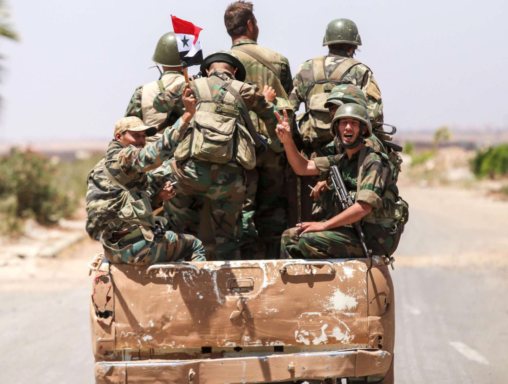 الجيش السوري في درعا