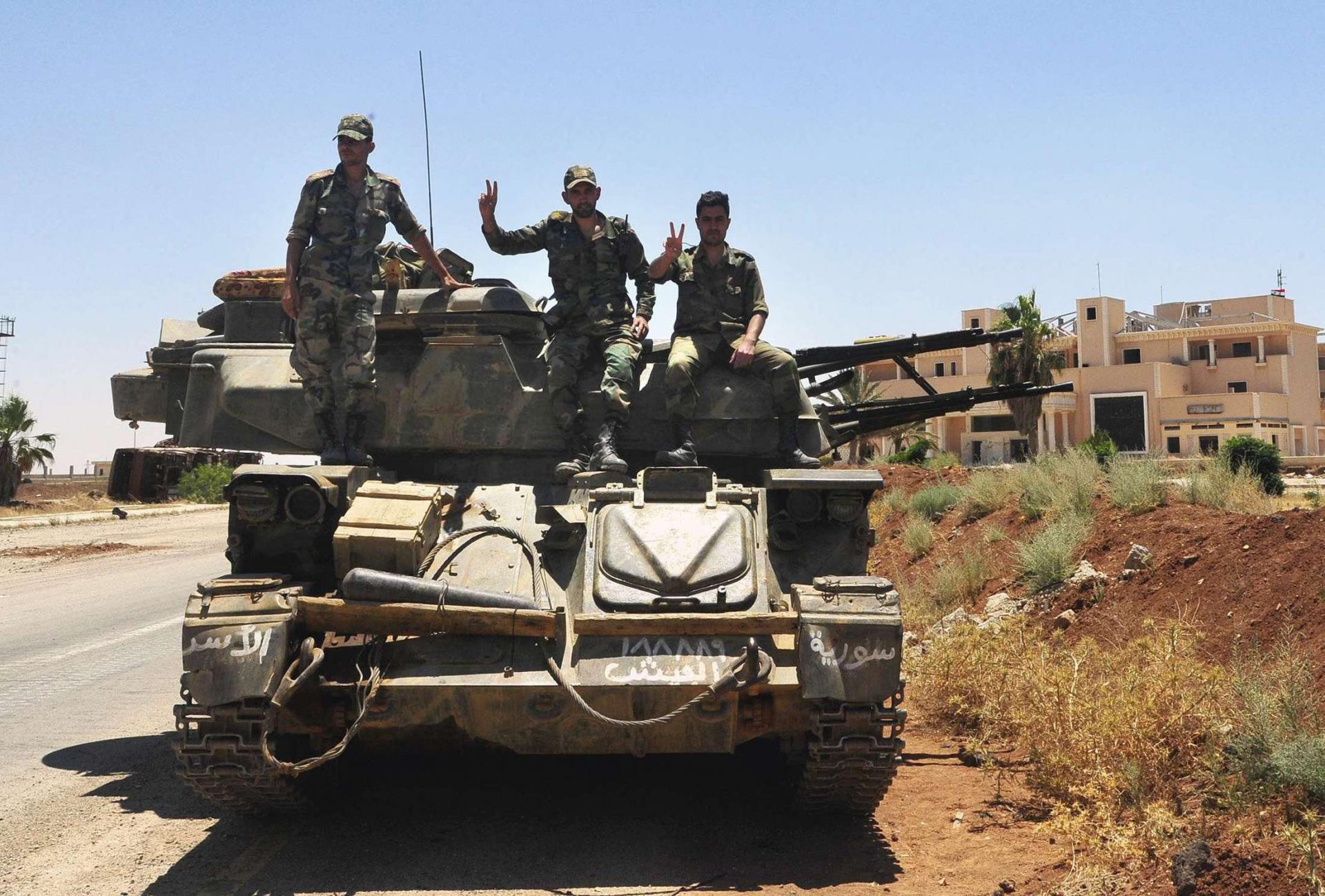 القوات السورية