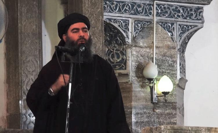 زعيم تنظيم داعش أبوبكر البغدادي