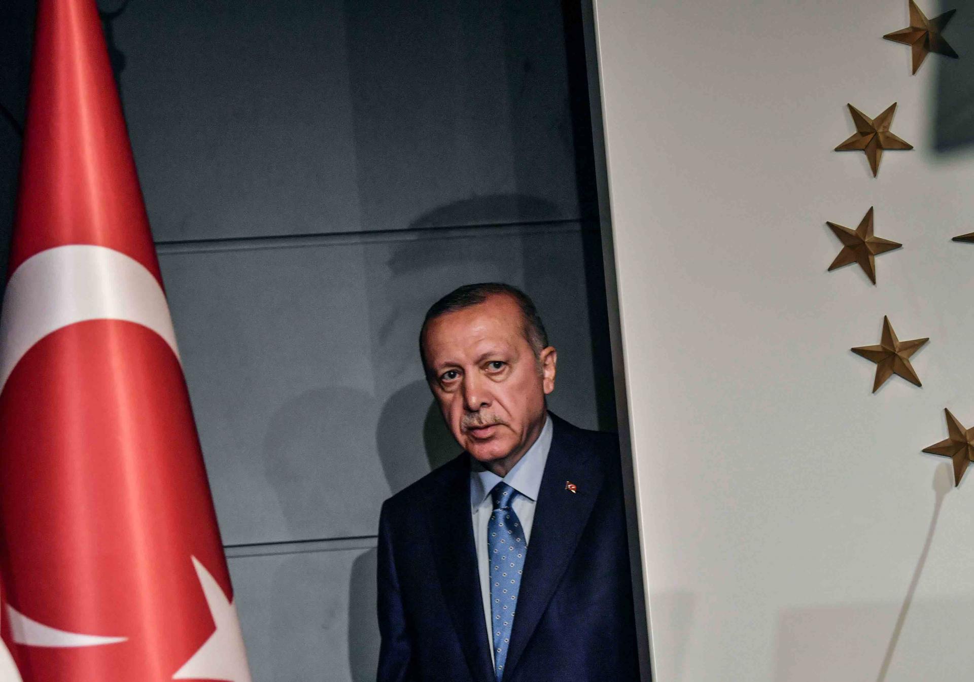 اردوغان يتحكم بمفرده في هياكل الدولة