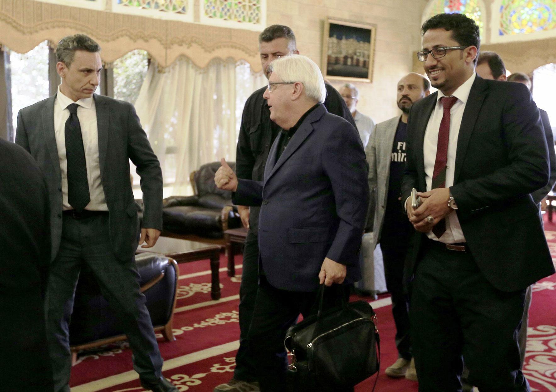 المبعوث الأممي لليمن مارتن غريفيث