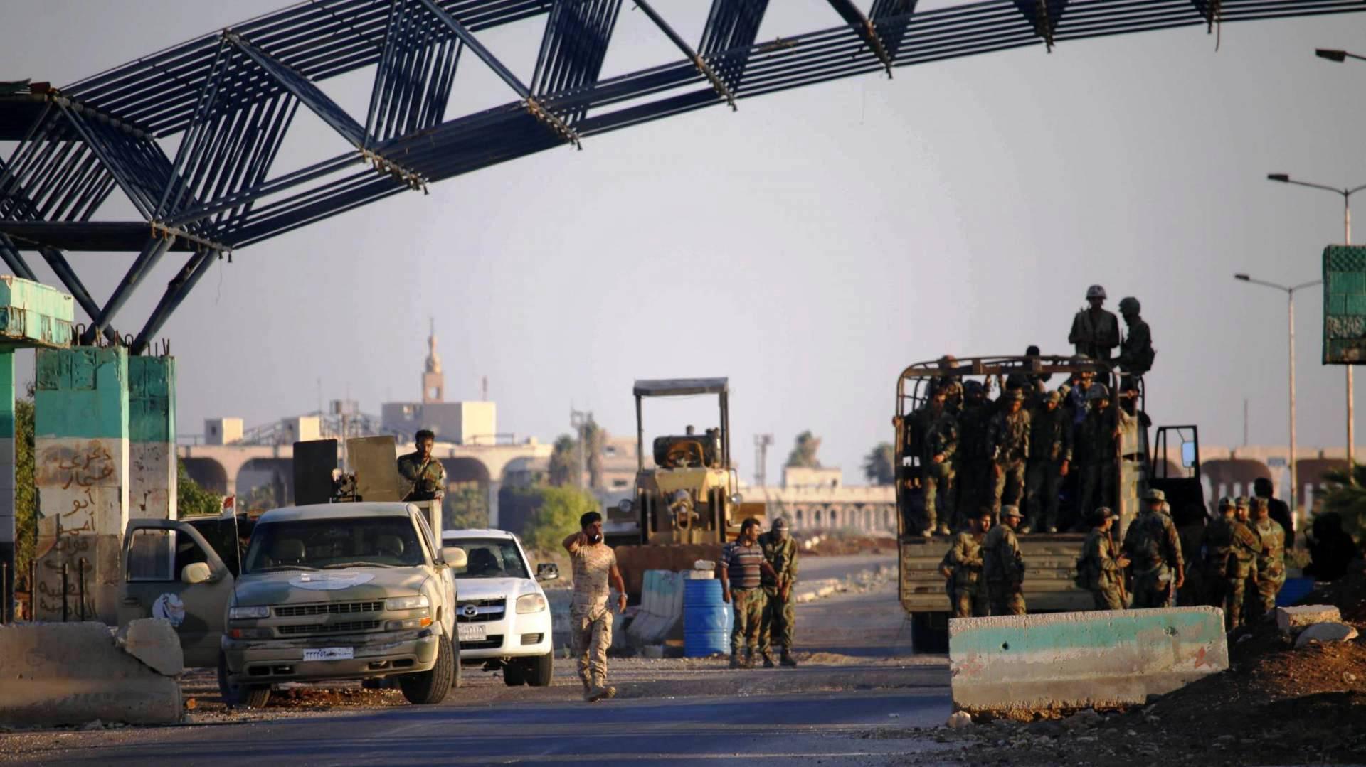 معبر نصيب كان شريانا حيويا للسلع اللبنانية للشرق الأوسط