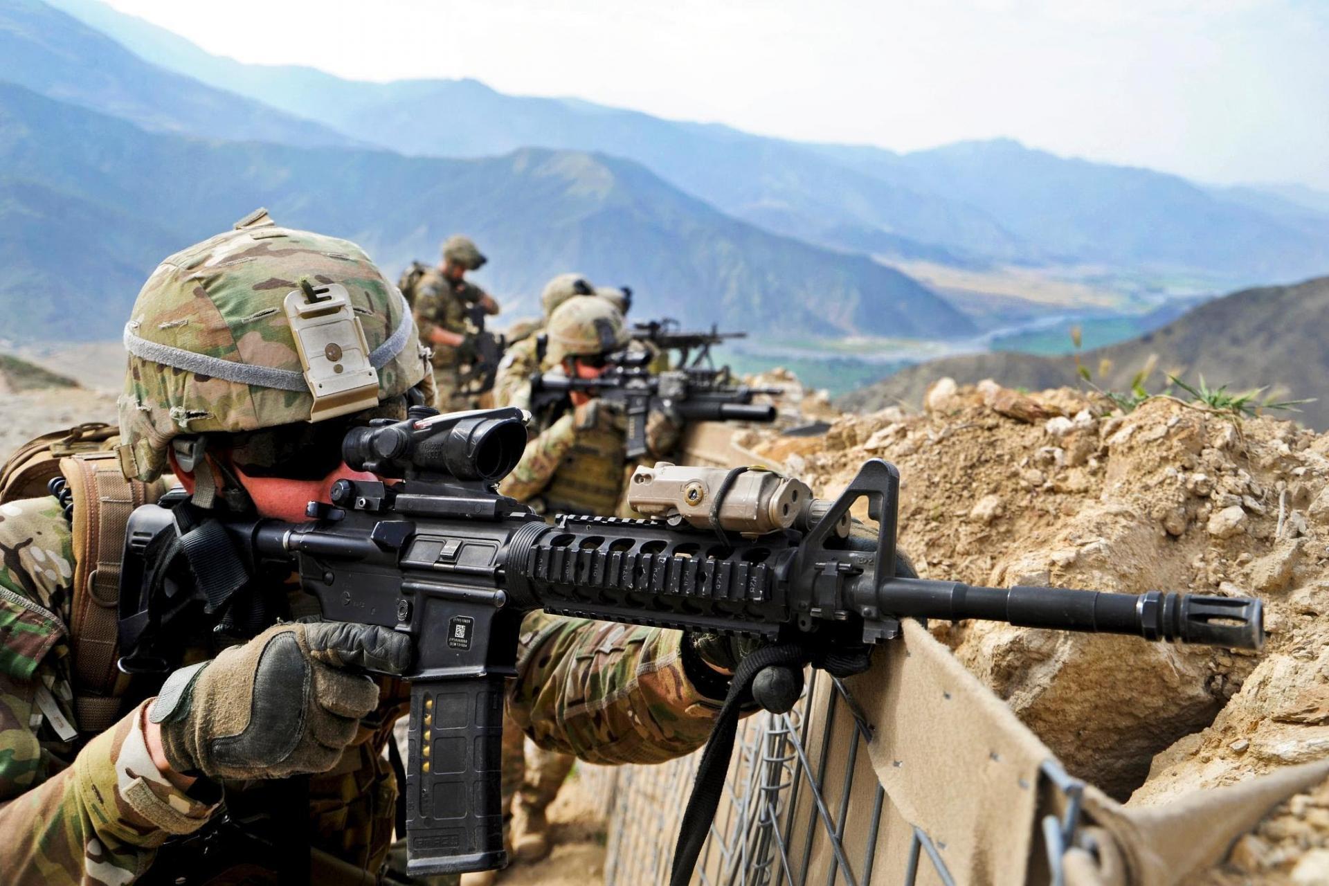 جندي أميركي في أفغانستان