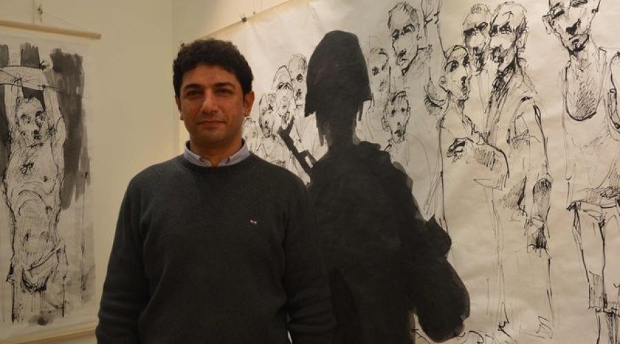 رسوم كاريكاتيرية تصوغ الوجع السوري بالأبيض والأسود