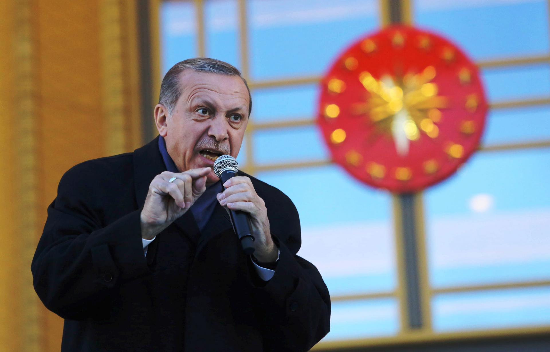 الرئيس التركي رجب طيب اردوغان