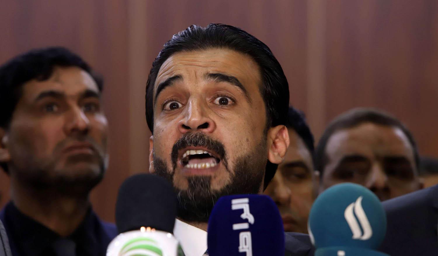 رئيس البرلمان العراقي الجديد محمد الحلبوسي