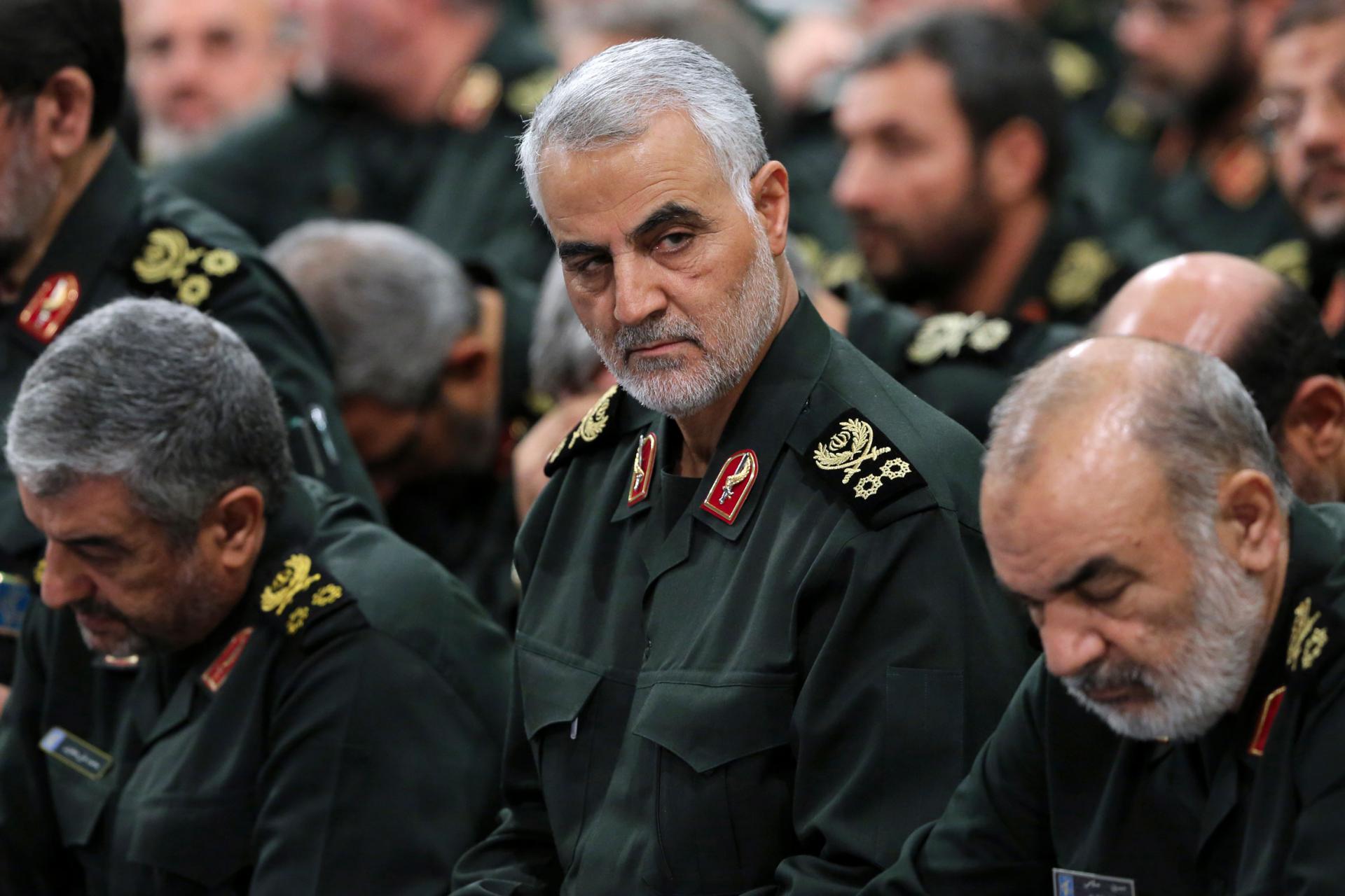 لايران أذرع في عدة دول عربية يشرف عليها الجنرال قاسم سليمان قائد فيلق القدس التابع للحرس الثوري