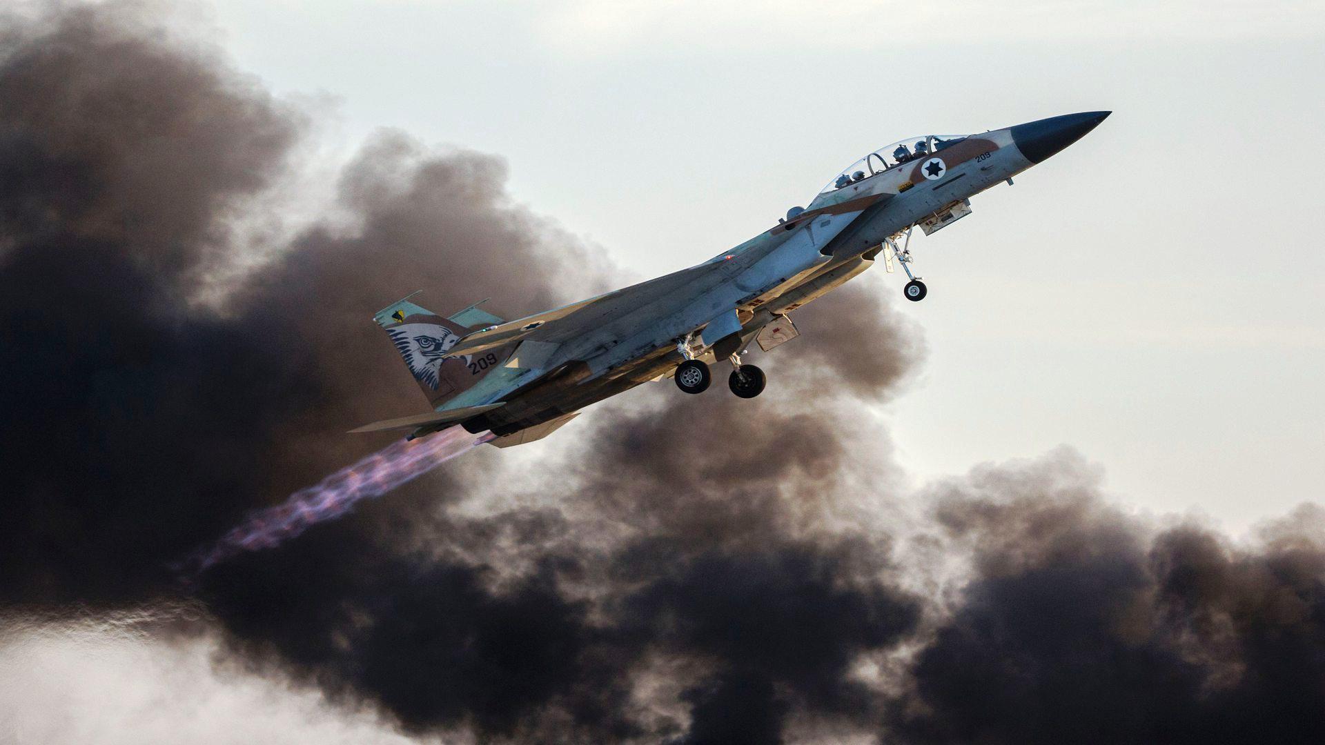 مقاتلة اسرائيلية