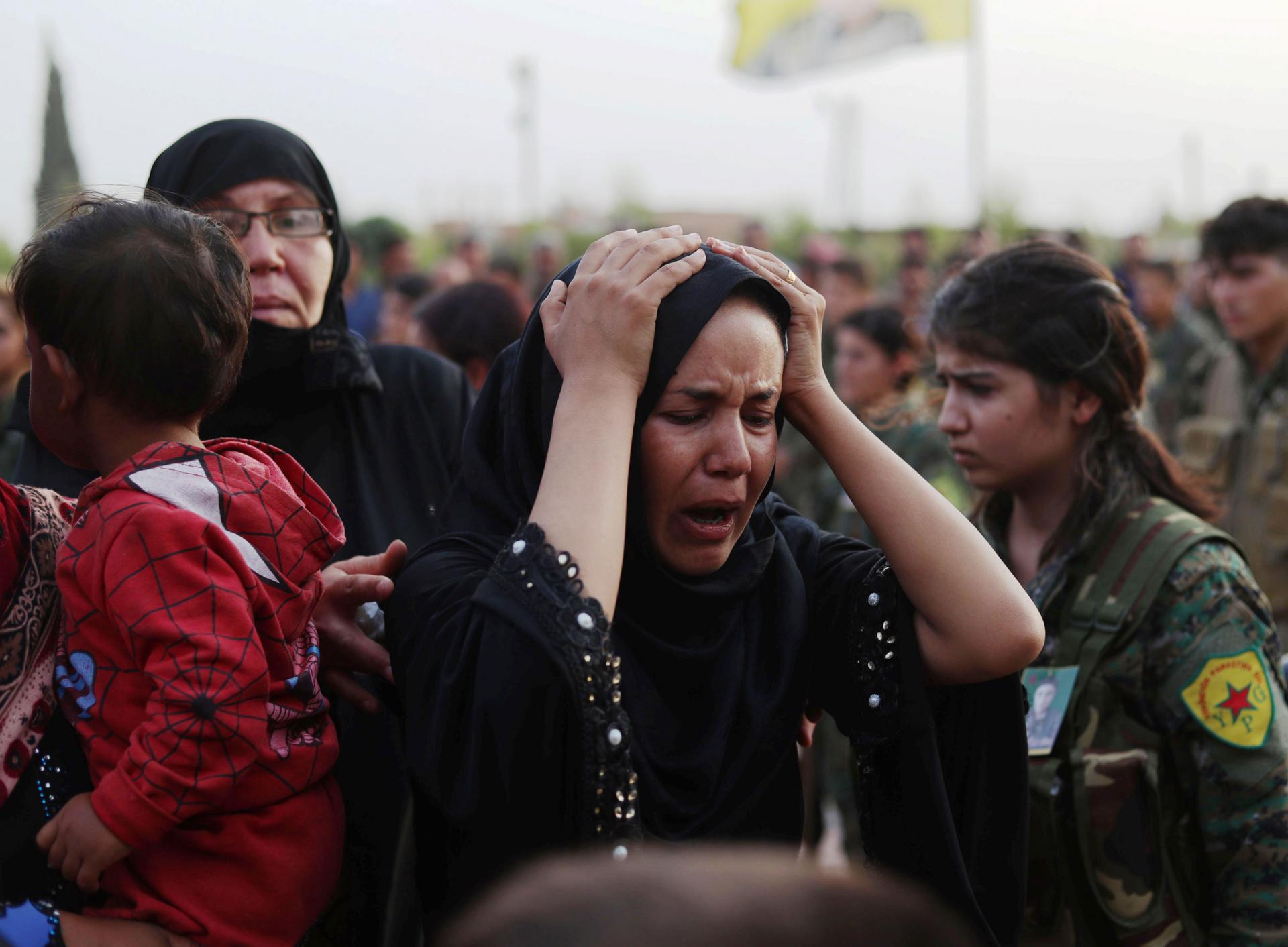 داعش يوجه ضربة موجعة للوحدات الكردية