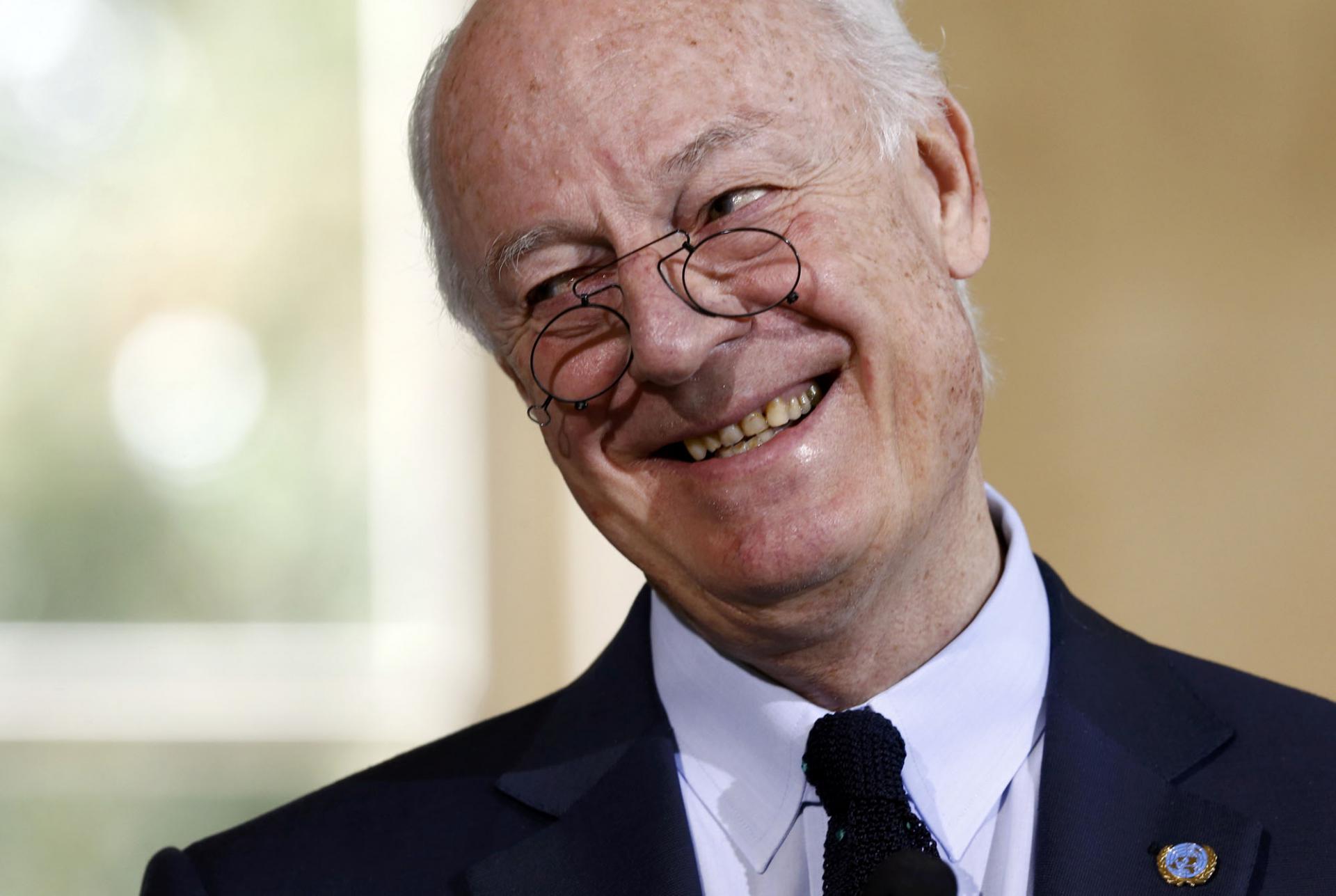 دي ميستورا المتفائل الذي يعرف الكلل!