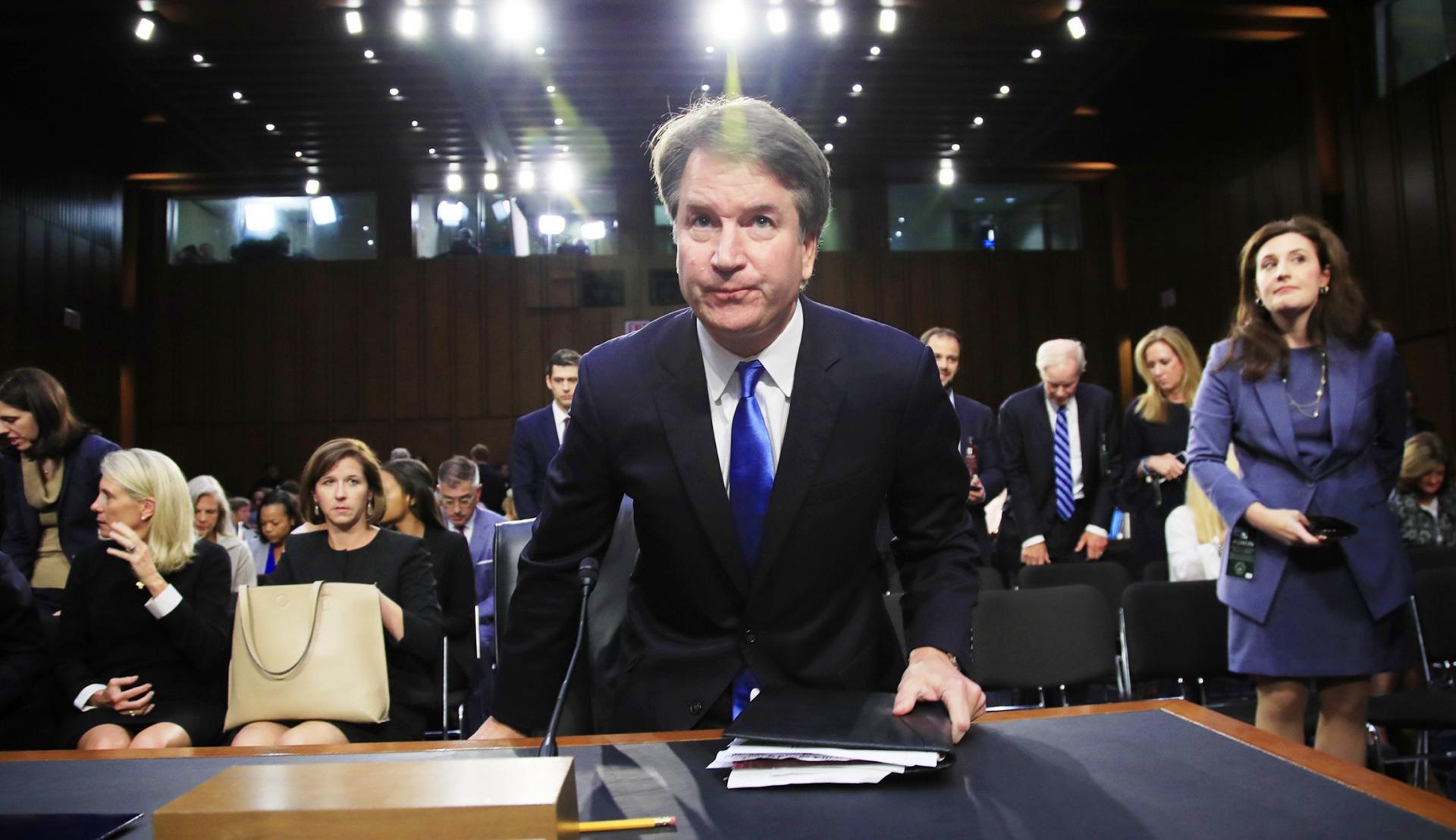 مرشح ترامب لرئاسة المحكمة العليا بريت كافانو 