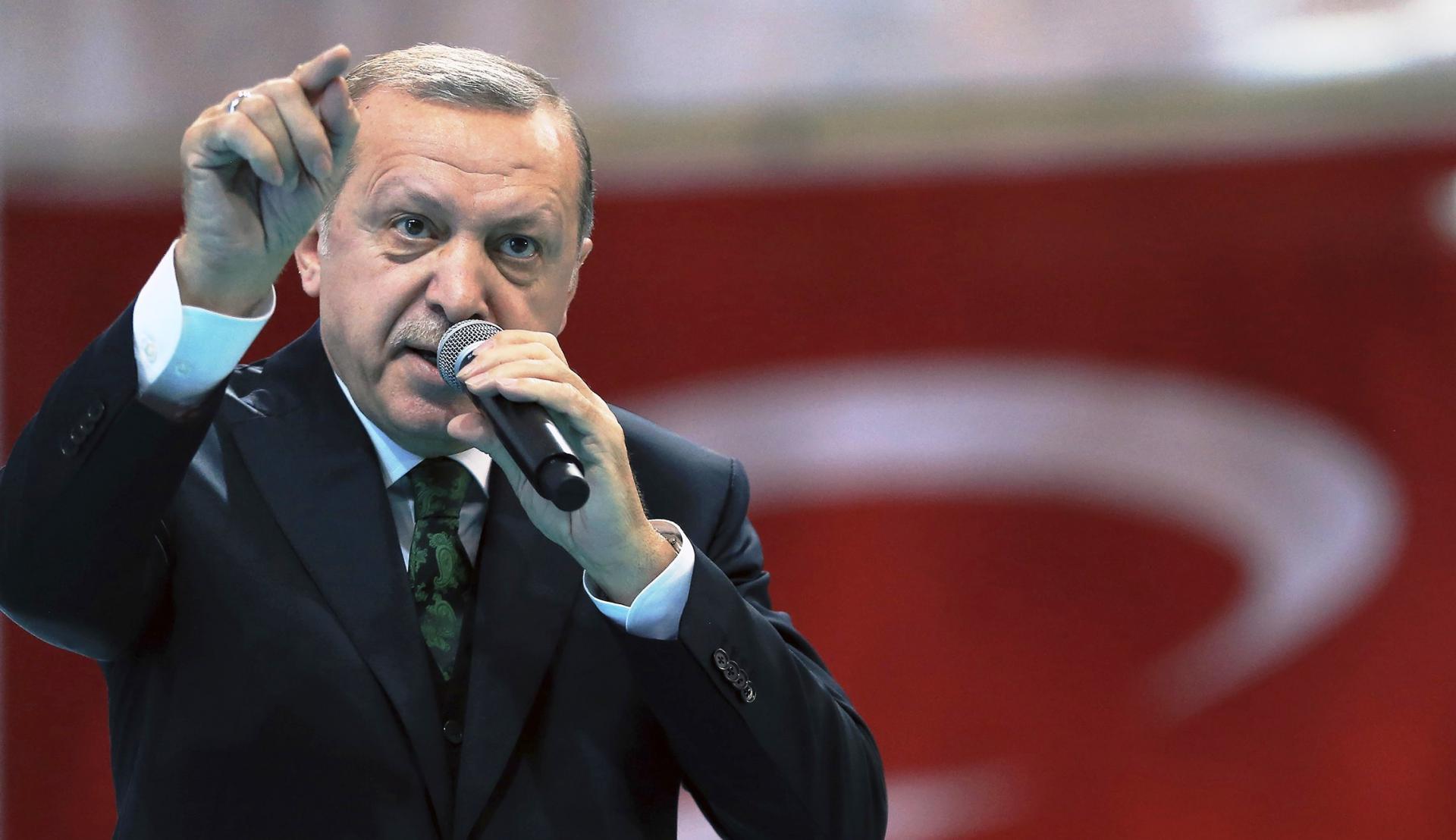 الرئيس التركي رجب طيب اردوغان