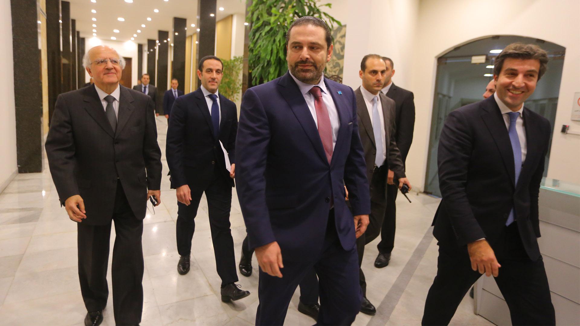 رئيس الوزراء اللبناني المكلف سعد الحريري