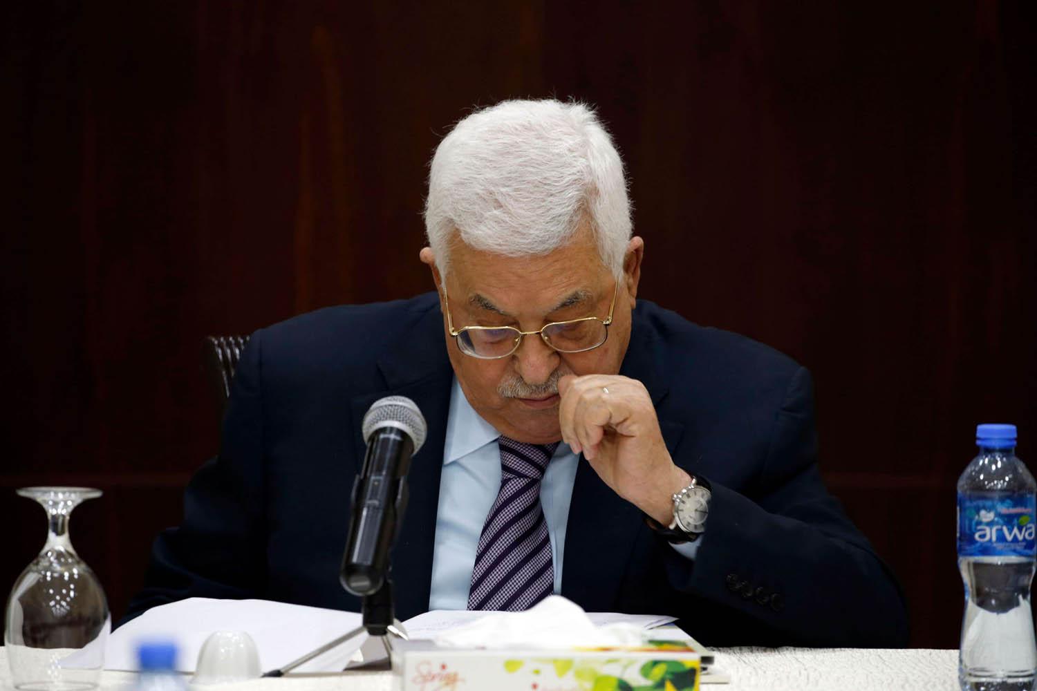 الرئيس الفلسطيني محمود عباس