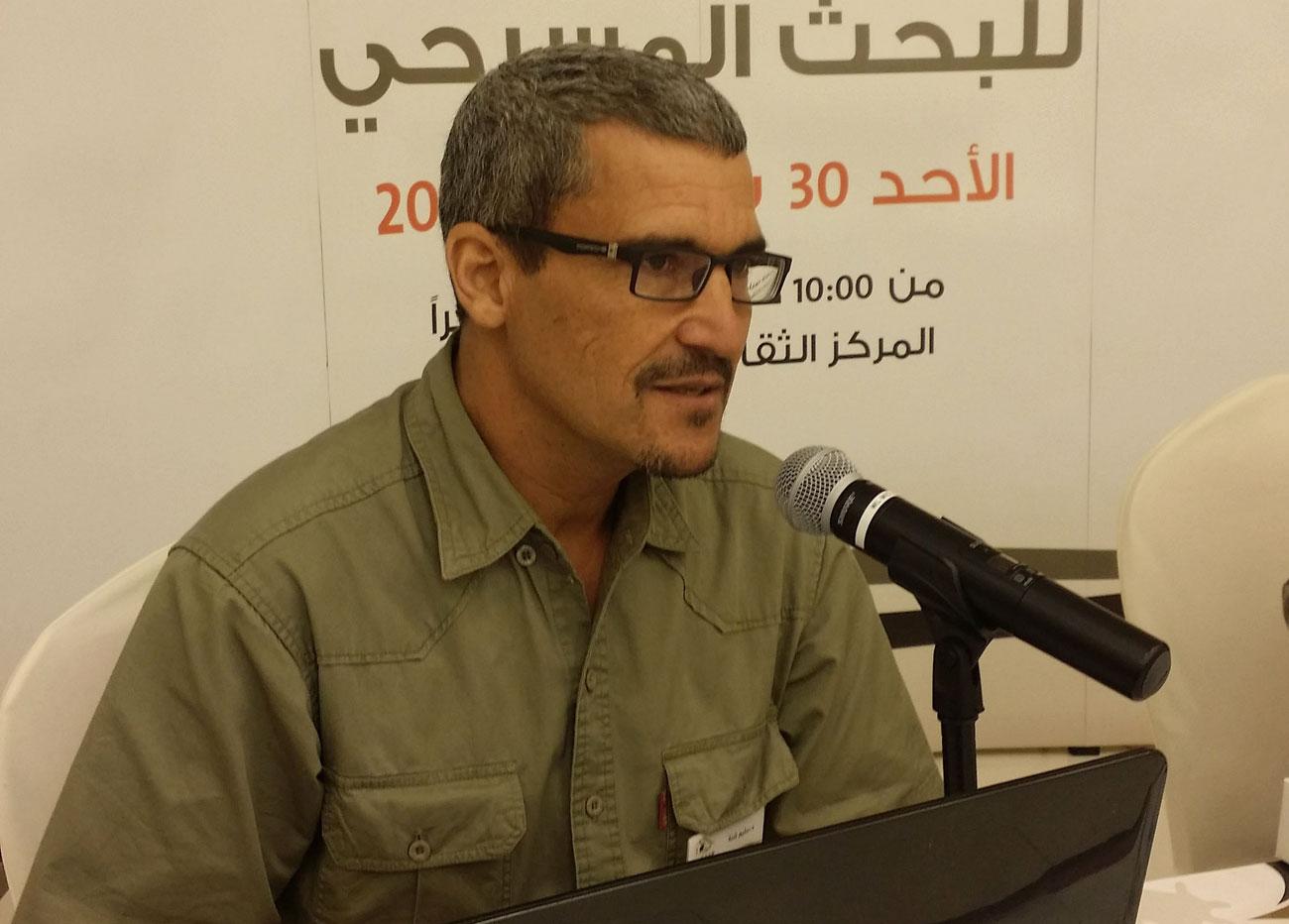 الأمير خالد لم يتوان في تطوير العمل المسرحي