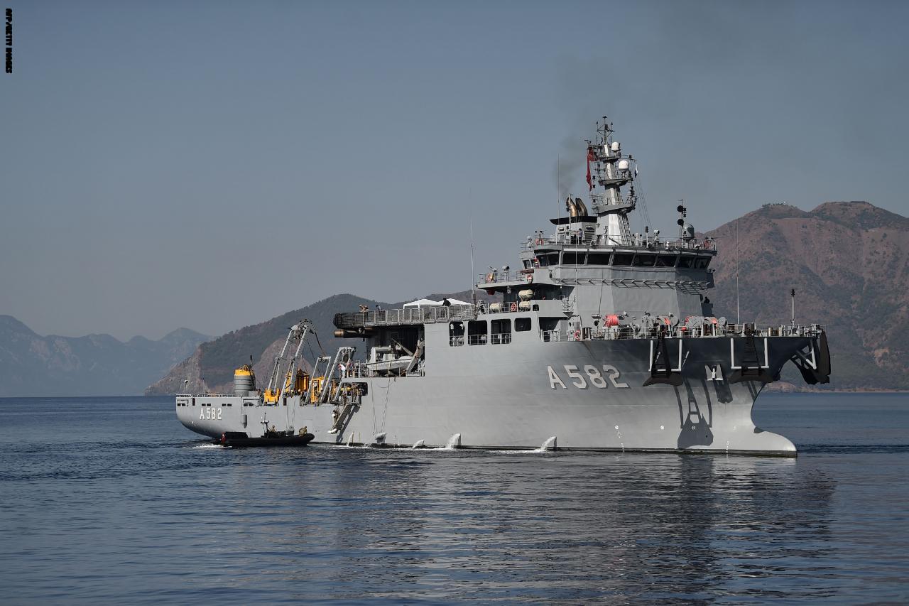 تركيا منعت بالقوة شركة ايني الايطالية من التنقيب عن النفط والغاز في مياه قبرص