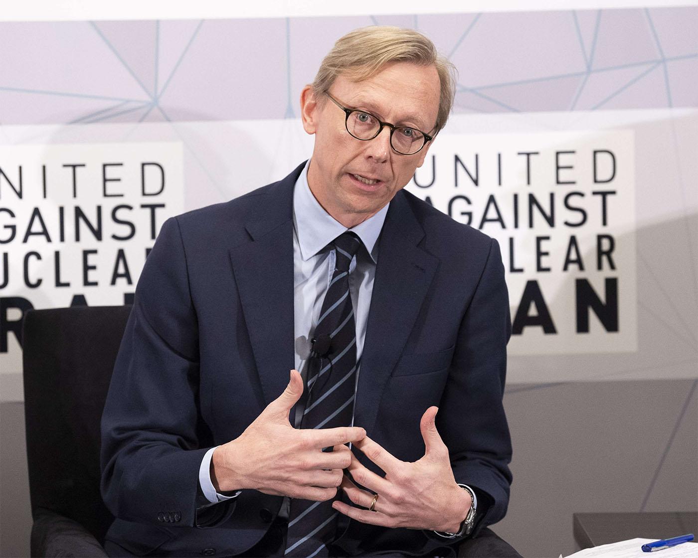 Brian Hook, the State Department's special representative on Iran policy