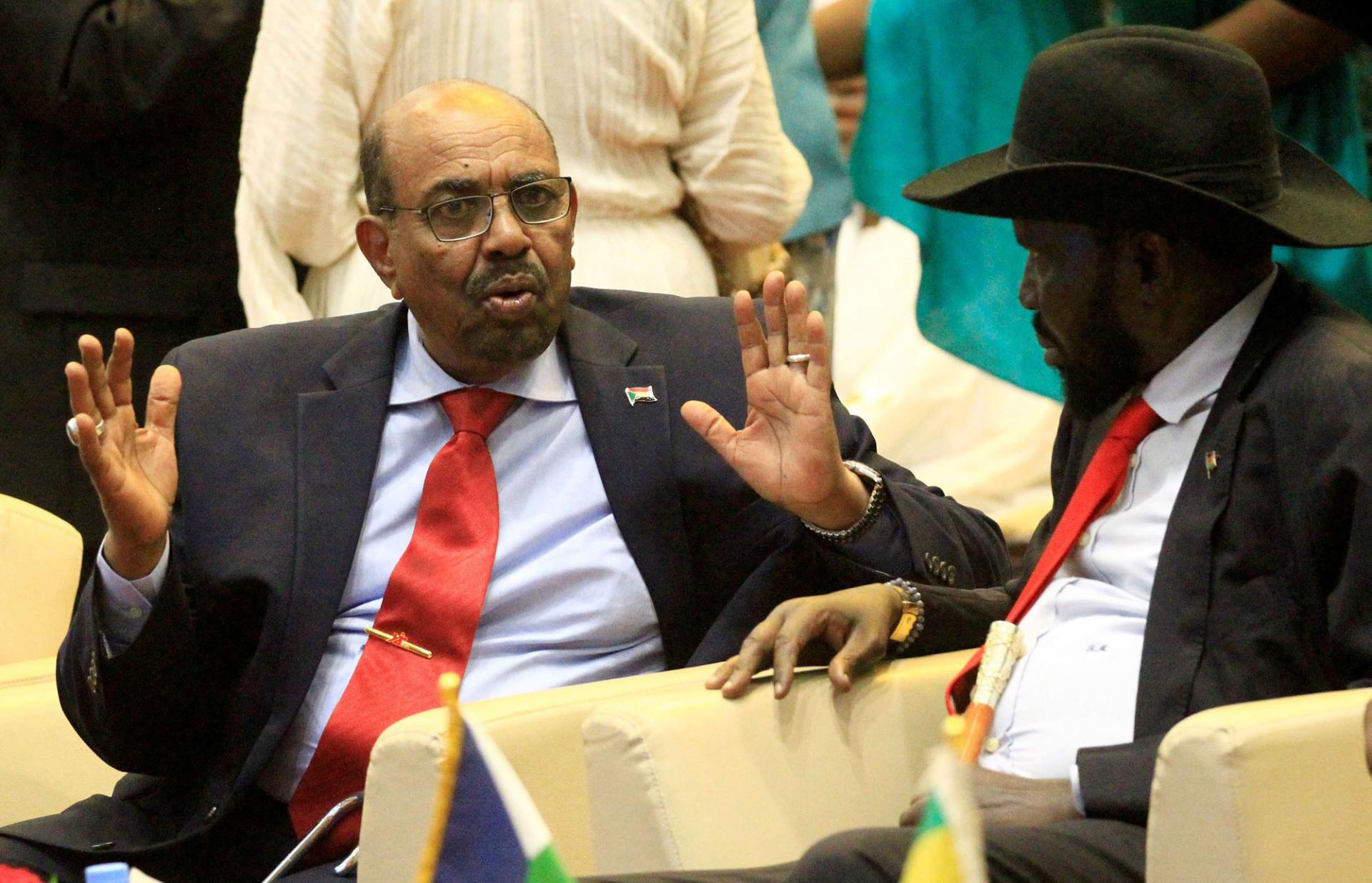 البشير لا يزال ينكر دعم التمرد في جنوب السودان