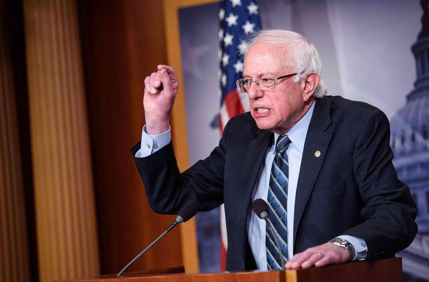 السناتور الأميركي بيرني ساندرز يبين أسباب تبني مجلس الشيوخ القرار ضد السعودية