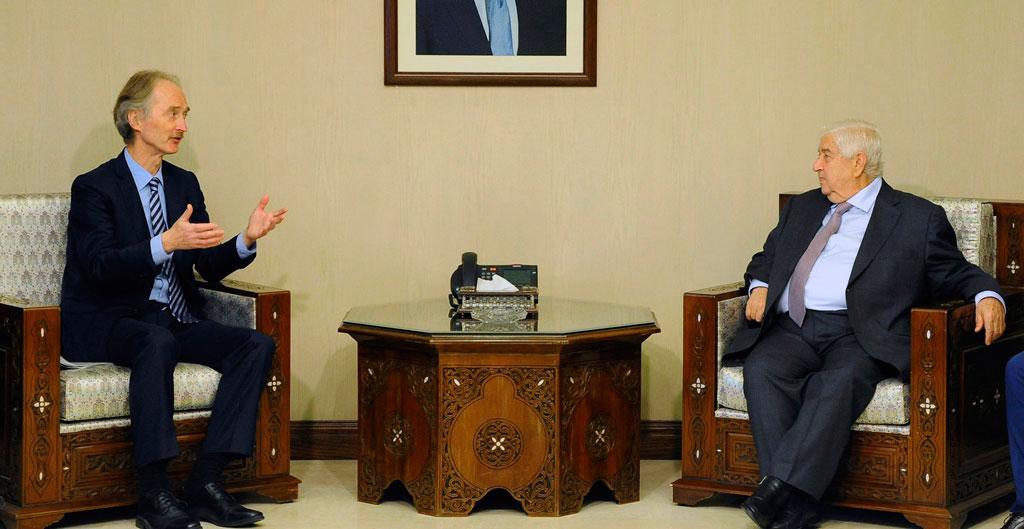 الوسيط الأممي غير بيدرسون زار دمشق لثلاثة أيام