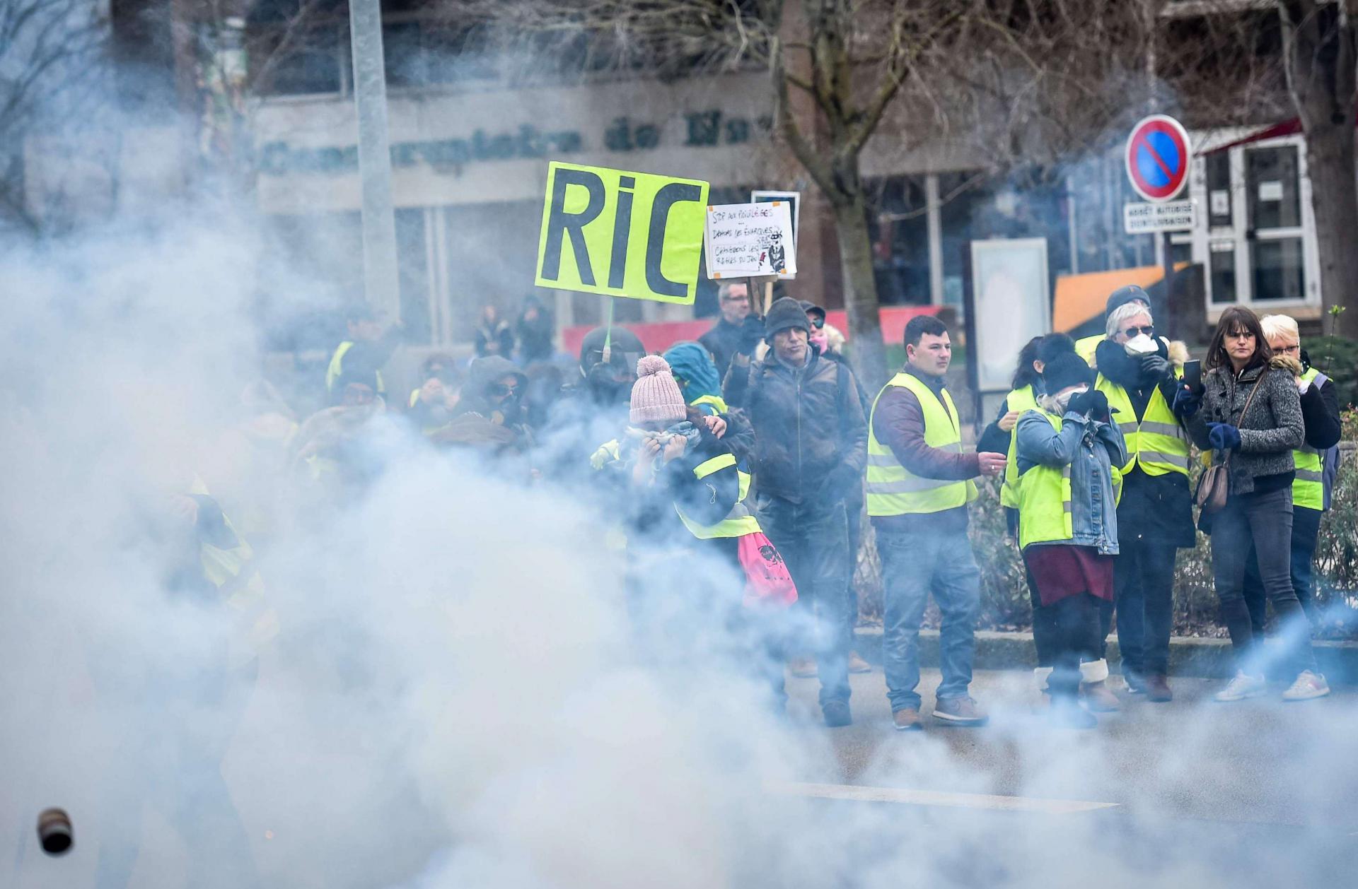 السترات الصفراء 