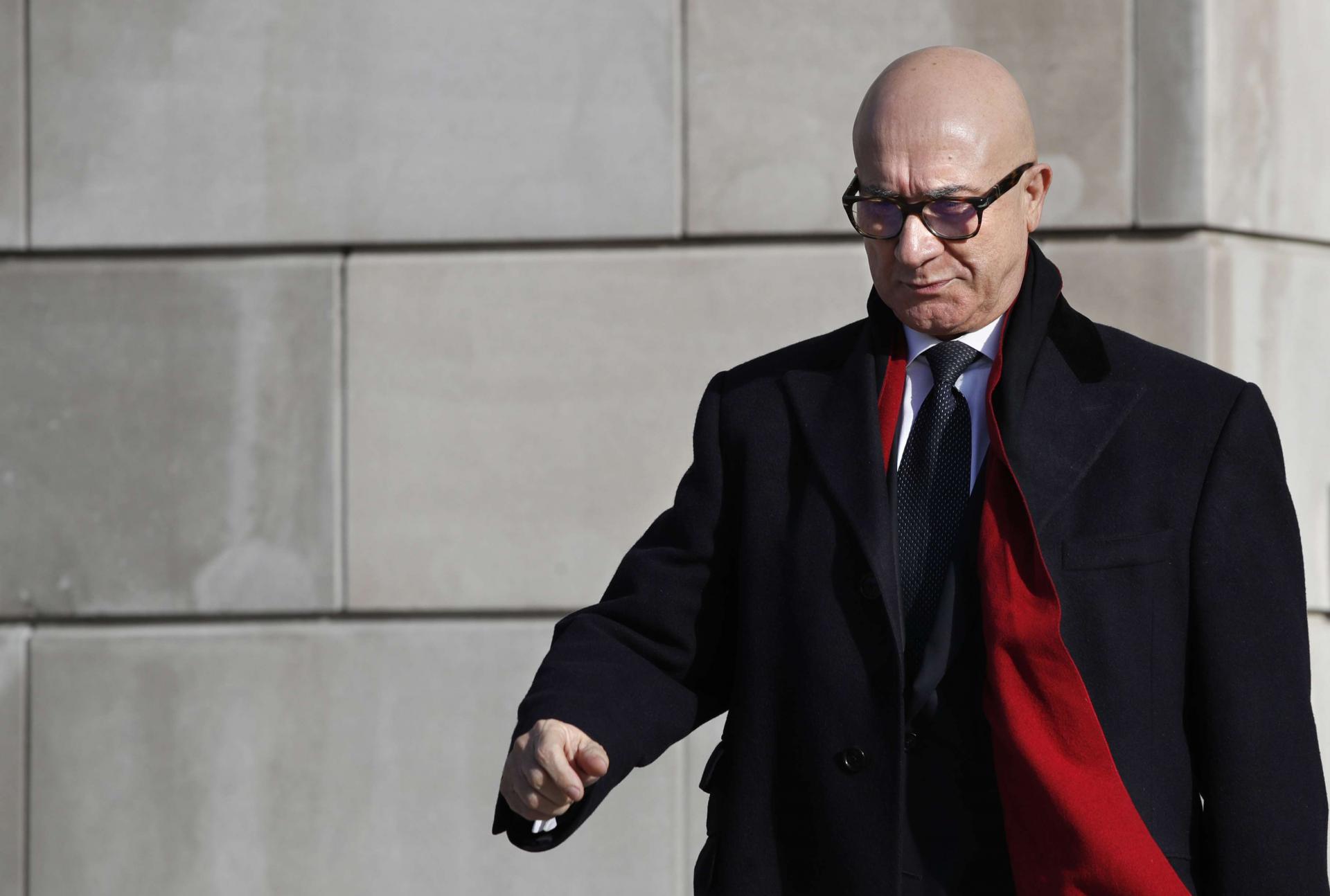 Bijan Rafiekian leaves the FBI Washington Field Office in Washington, Monday, Dec. 17, 2018.