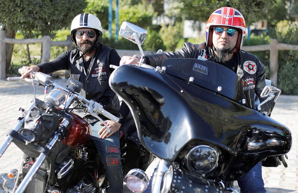 The Iraq Bikers are men of all ages, social classes and various faiths