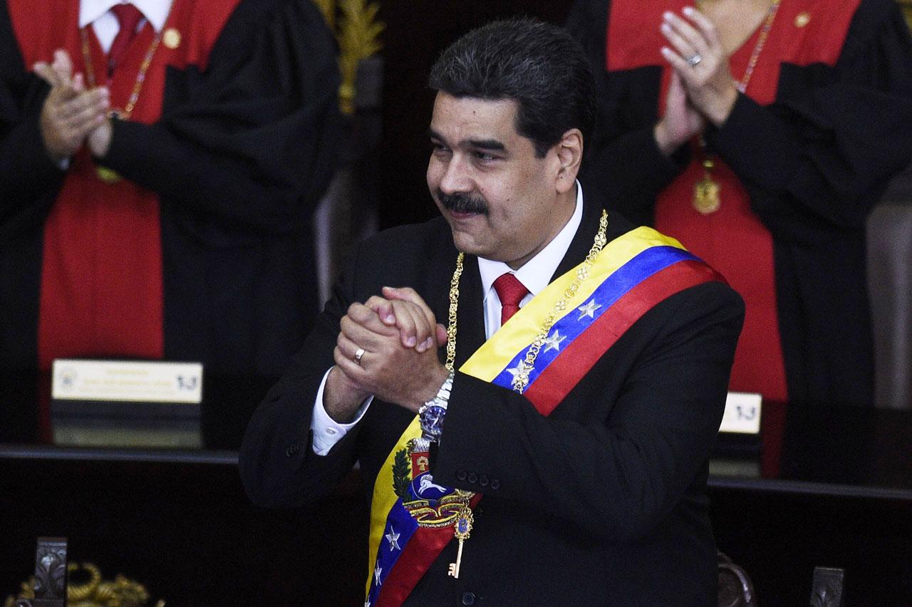 الرئيس الفنزويلي نيكولاس مادورو