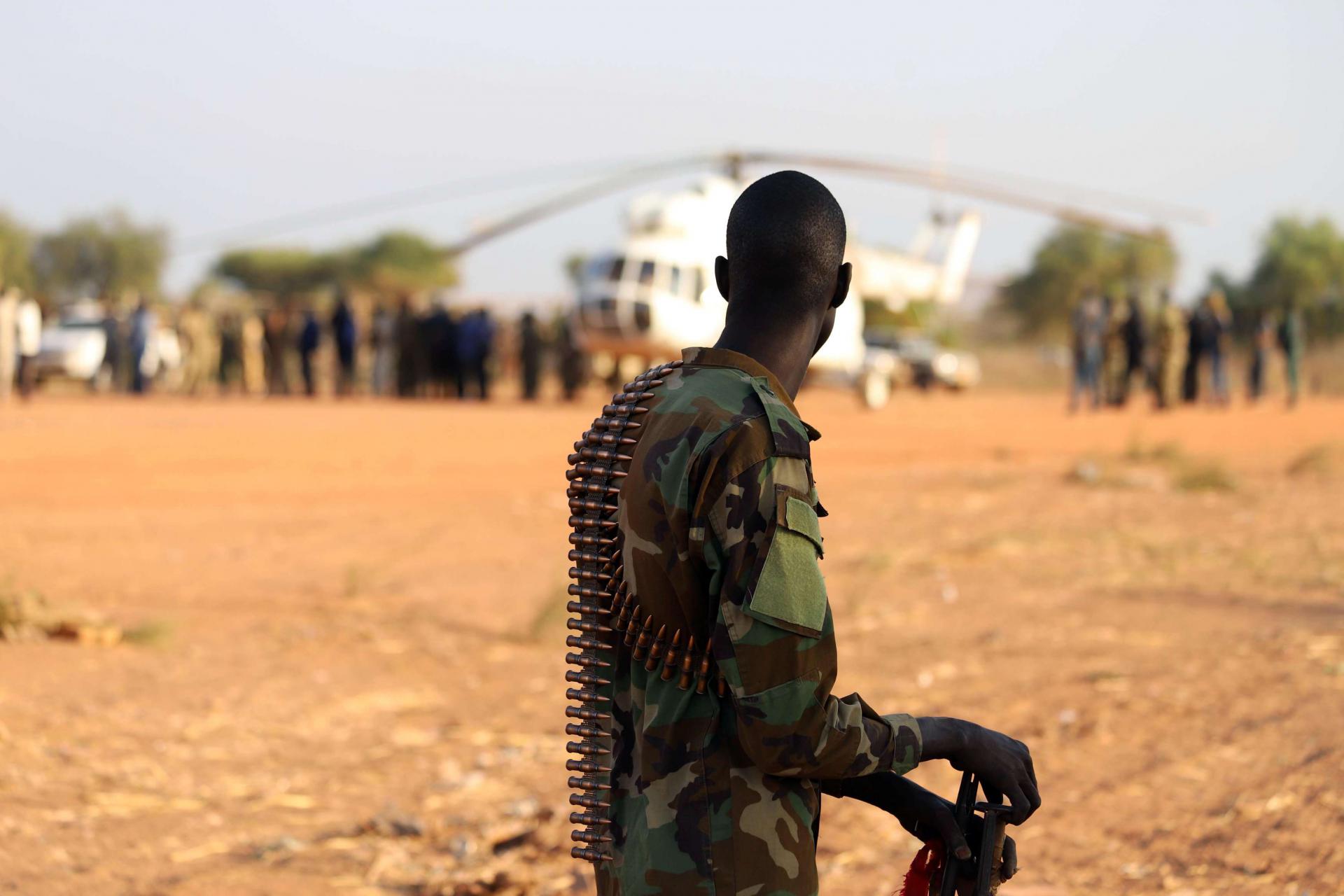 Mubarak was addressing the Sudanese Armed Forces (SAF) in Omdurman, the twin city of the capital Khartoum, both of which have been rocked by protests since December 19.