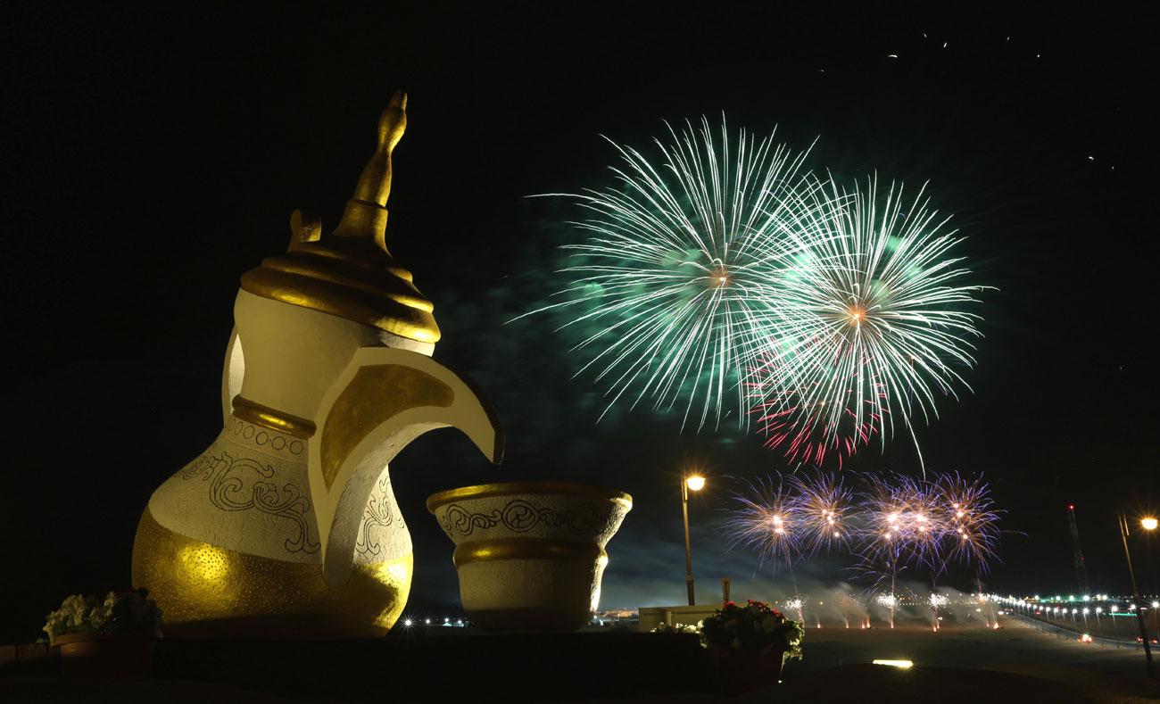 المشغولات التراثية جذبت ألاف الزوار من حول العالم