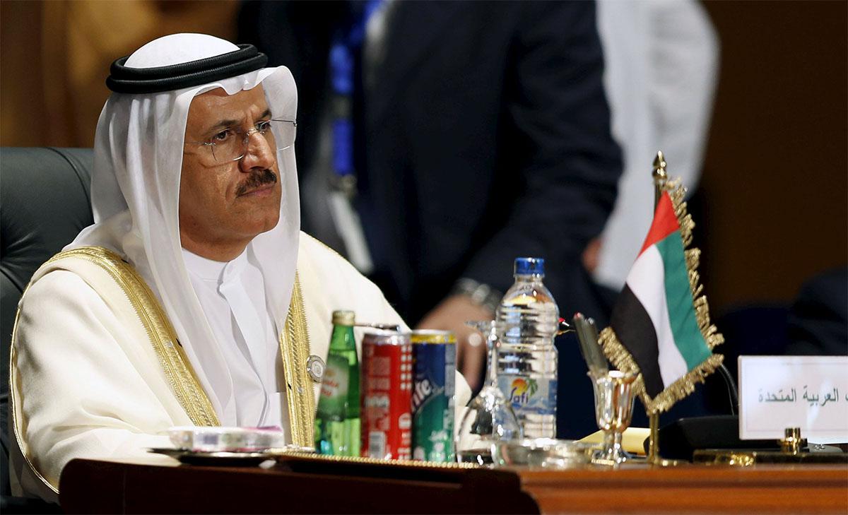 UAE economy minister Sultan bin Saeed al-Mansouri 