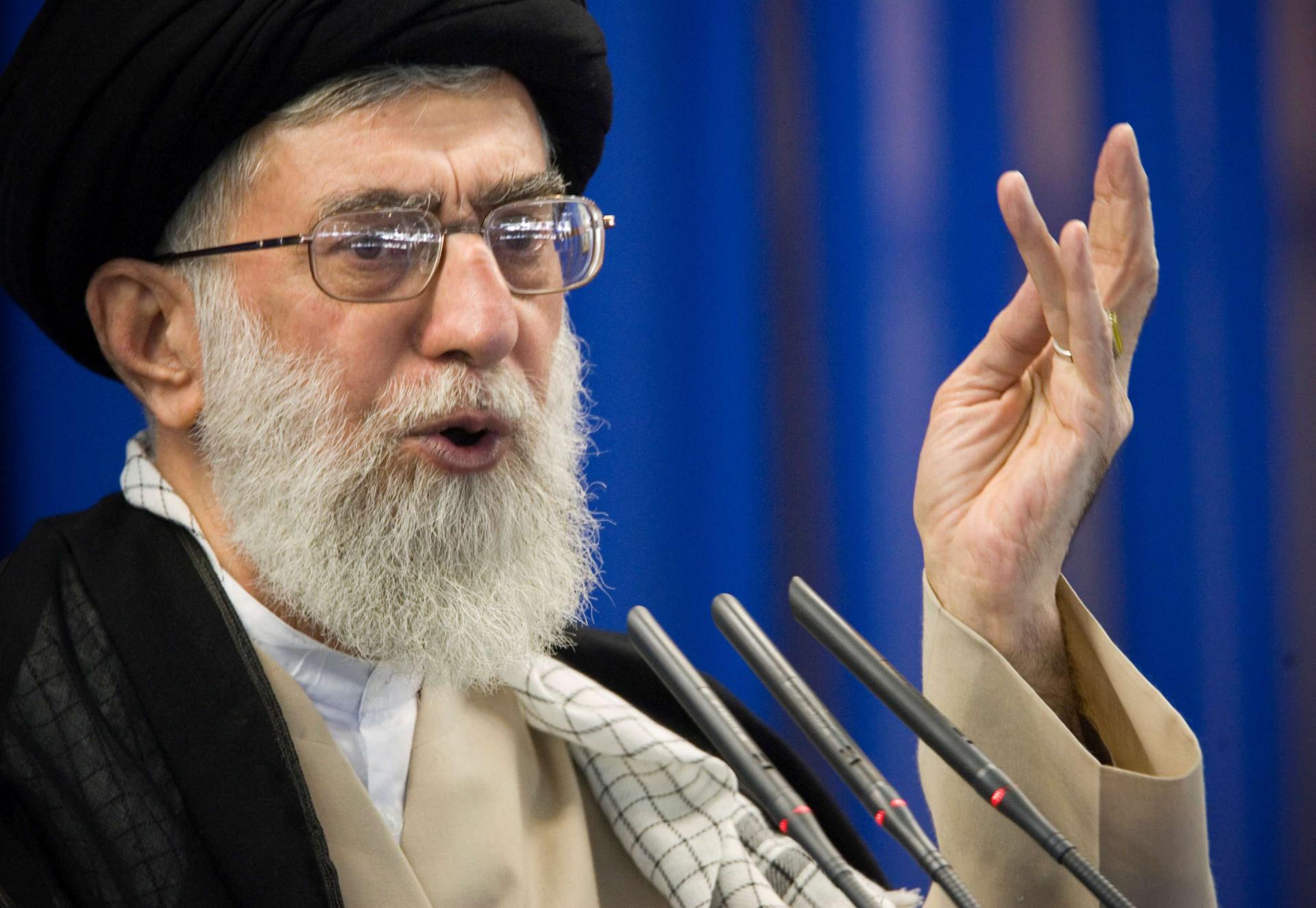 Iran's Supreme Leader Ayatollah Ali Khamenei speaks in Tehran September 14, 2007.