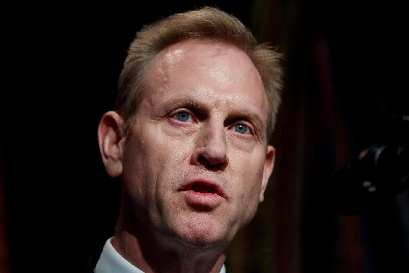 Acting U.S. Secretary of Defense Patrick Shanahan speaks during the Missile Defense Review announcement at the Pentagon in Arlington, Virginia, U.S., January 17, 2019.