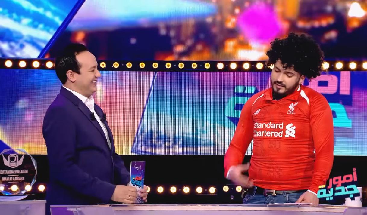 الممثل كريم الغربي يجسد دور محمد صلاح في برنامج 'أمور جدية'