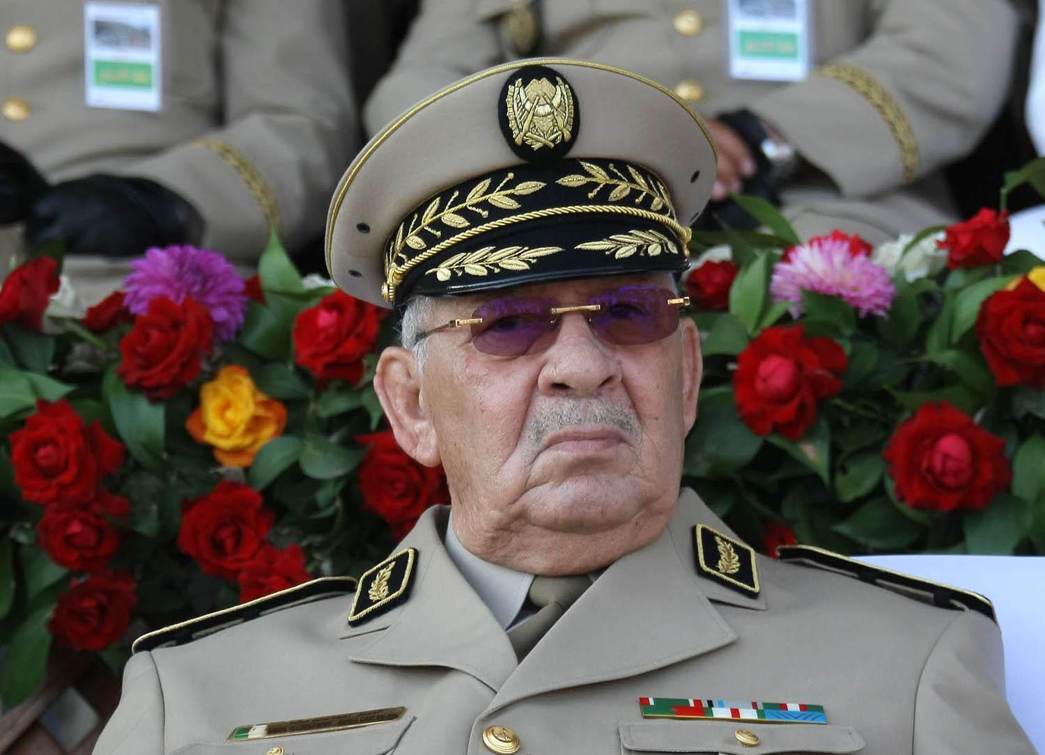 رئيس أركان الجيش الجزائري الفريق أحمد قايد صالح