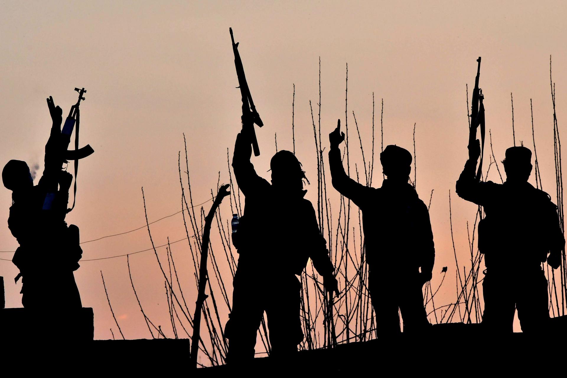 The SDF said another 520 militants were captured during special operations