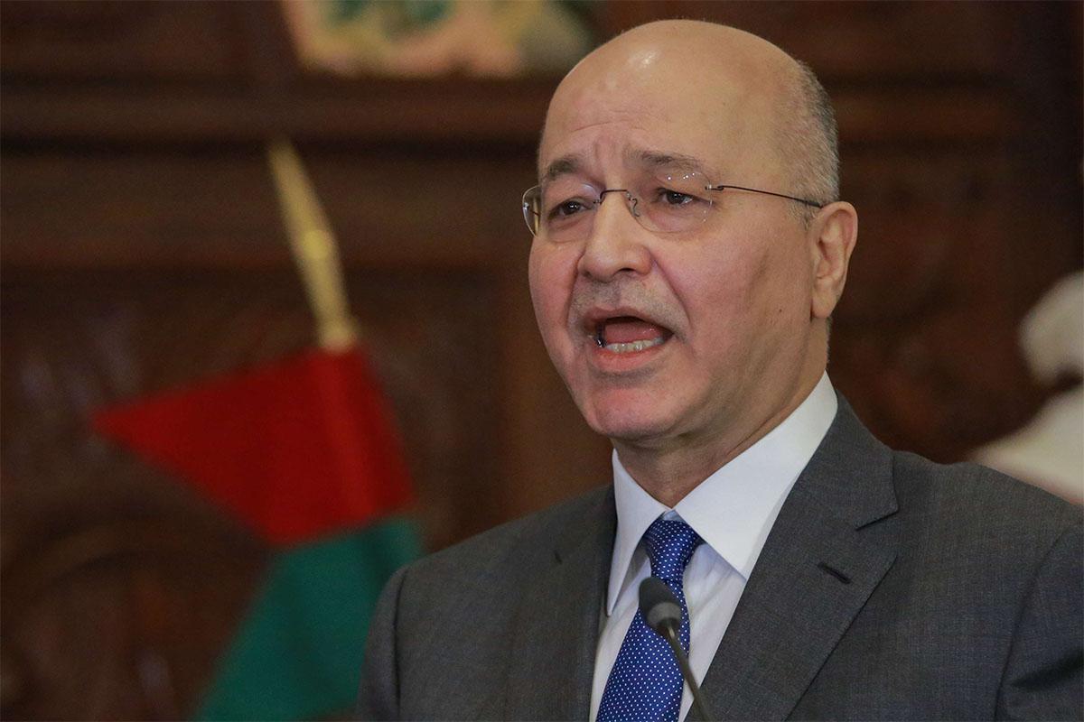 Iraqi President Barham Salih 