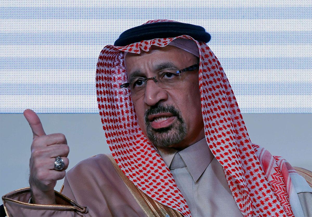 Saudi Arabia's Energy Minister Khalid al-Falih 