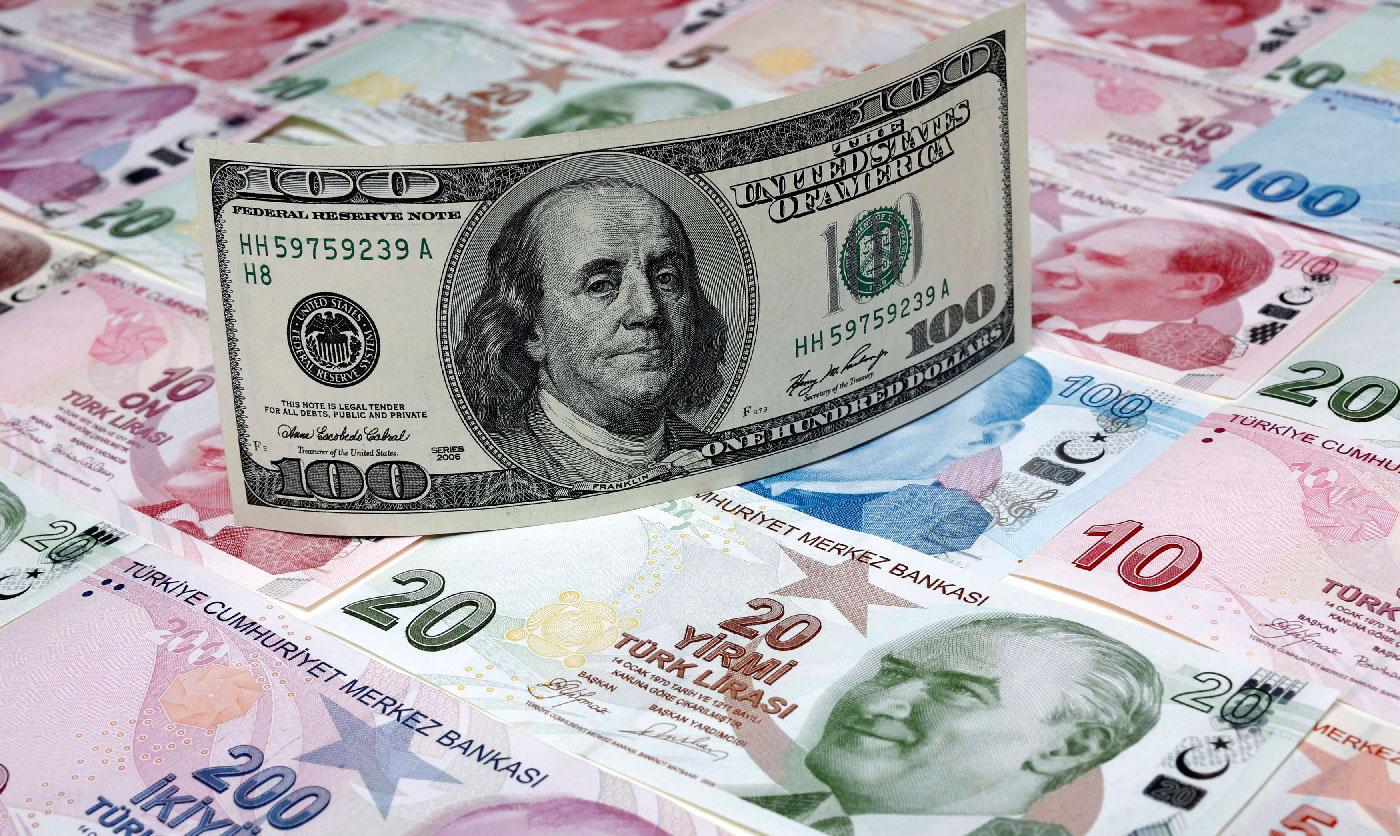 The lira tumbled almost 30 percent against the US currency in 2018.