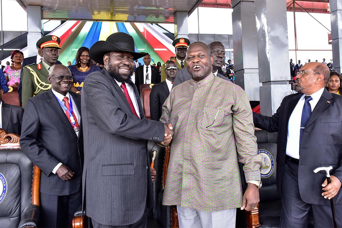 The peace accord was signed in September by President Salva Kiir and rebel leader Riek Machar