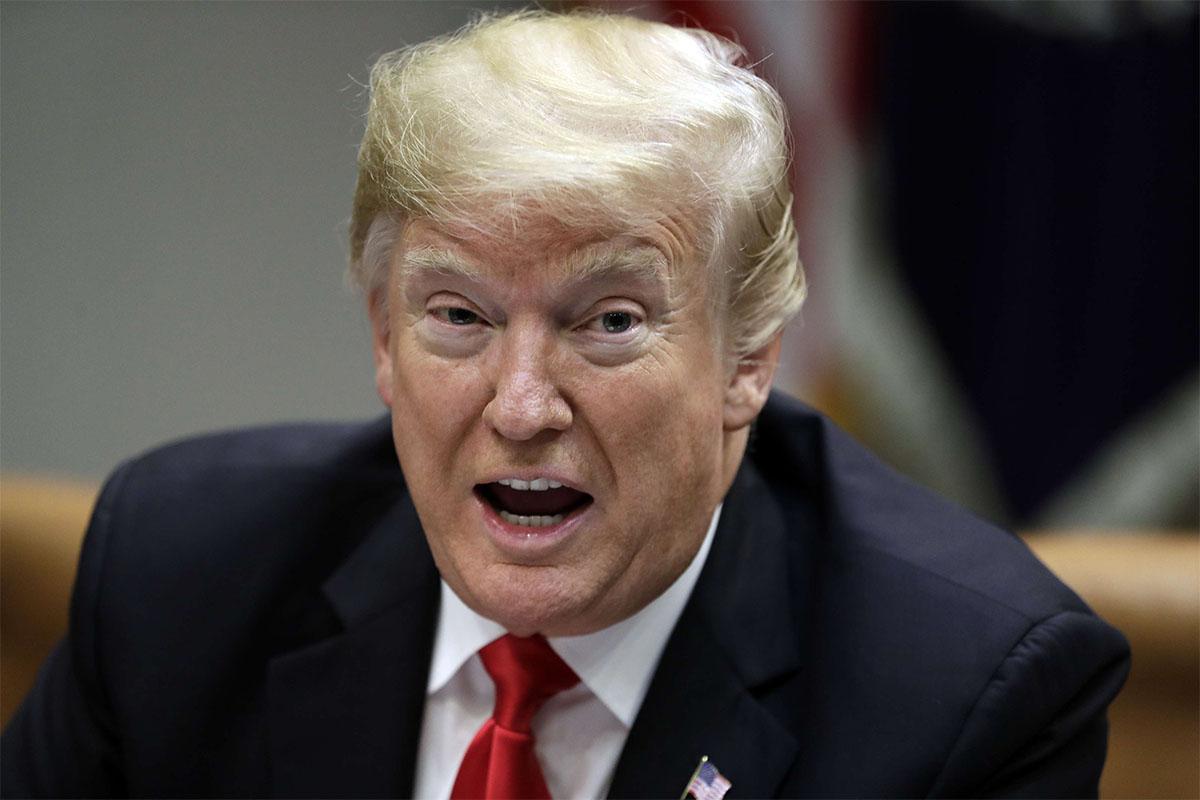 US President Donald Trump