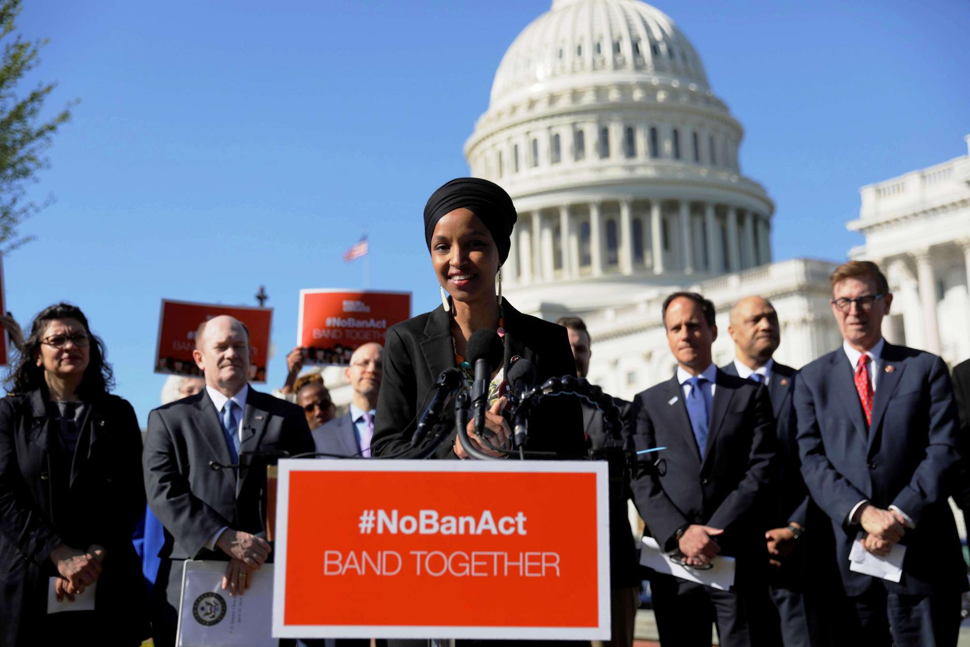 النائبة المسلمة إلهان عمر