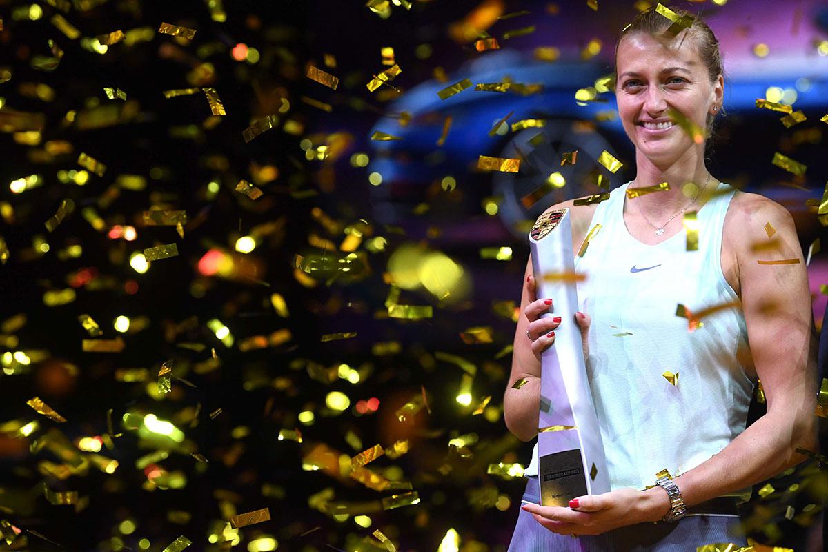  كفيتوفا تحرز لقبين كبيرين