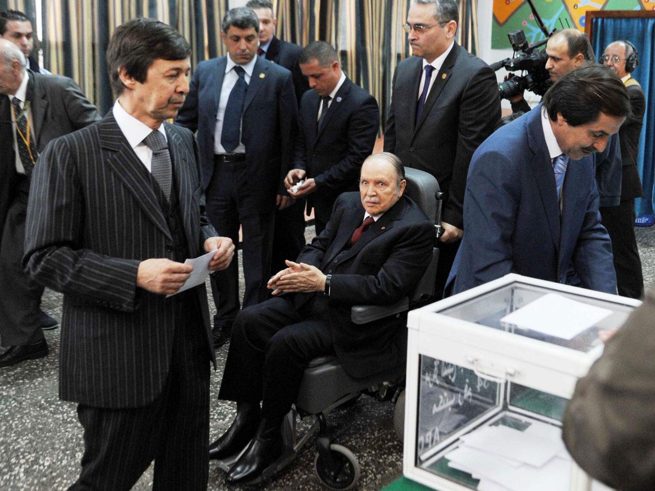 الرئيس الجزائري السابق عبدالعزيز بوتفليقة